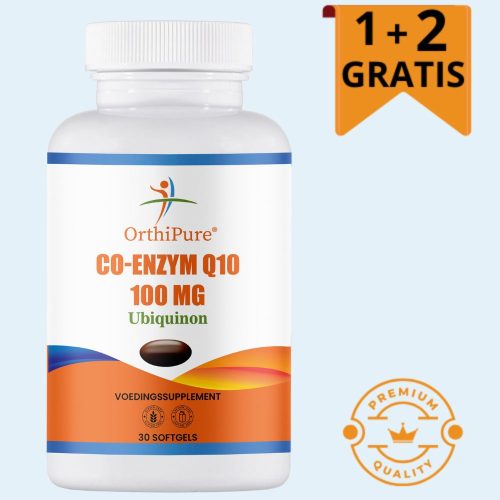 Co-enzym Q10 capsules – ondersteuning voor energieproductie, hartgezondheid en celbescherming