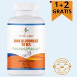 Voedingssupplement met zink gluconaat – helpt bij weerstand, wondgenezing en hormonale balans