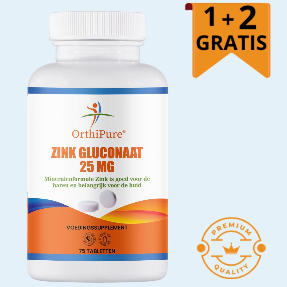 Voedingssupplement met zink gluconaat – helpt bij weerstand, wondgenezing en hormonale balans