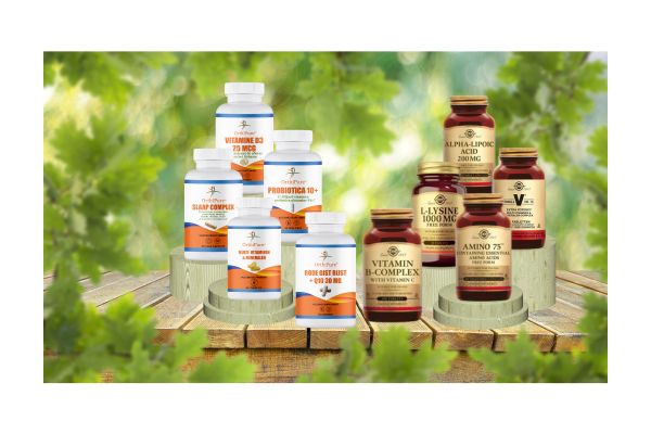 OrthiPure versus Solgar supplementen. OrthiPure voordeliger door het actie belkeid van 1+2 of 3+7 gratis